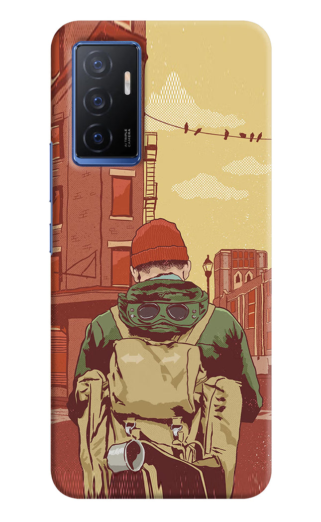 Adventurous Vivo V23E 5G Hard Case Back Cover by Casekaro