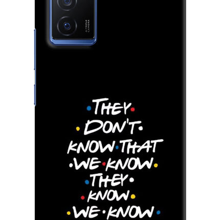 FRIENDS Dialogue Vivo V23E 5G Hard Case Back Cover by Casekaro