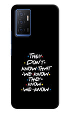 FRIENDS Dialogue Vivo V23E 5G Hard Case Back Cover by Casekaro