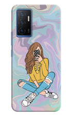 Selfie Girl Vivo V23E 5G Hard Case Back Cover by Casekaro