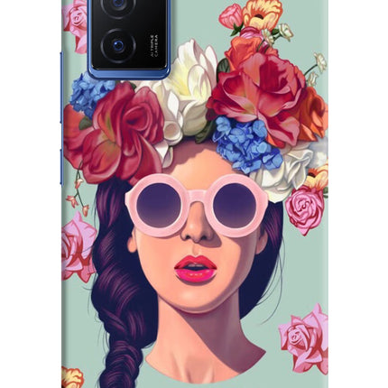 Pretty Girl Vivo V23E 5G Hard Case Back Cover by Casekaro