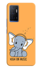 High On Music Vivo V23E 5G Hard Case Back Cover by Casekaro
