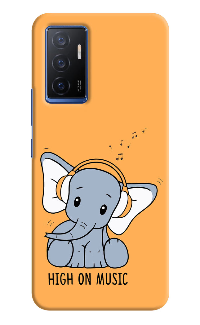 High On Music Vivo V23E 5G Hard Case Back Cover by Casekaro