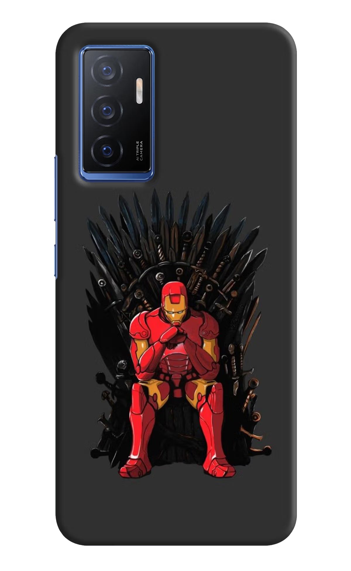 Ironman Throne Vivo V23E 5G Hard Case Back Cover by Casekaro