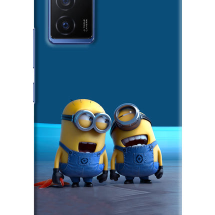 Minion Laughing Vivo V23E 5G Hard Case Back Cover by Casekaro