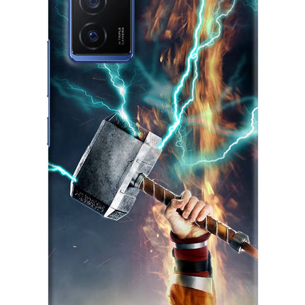 Thor Hammer Mjolnir Vivo V23E 5G Hard Case Back Cover by Casekaro
