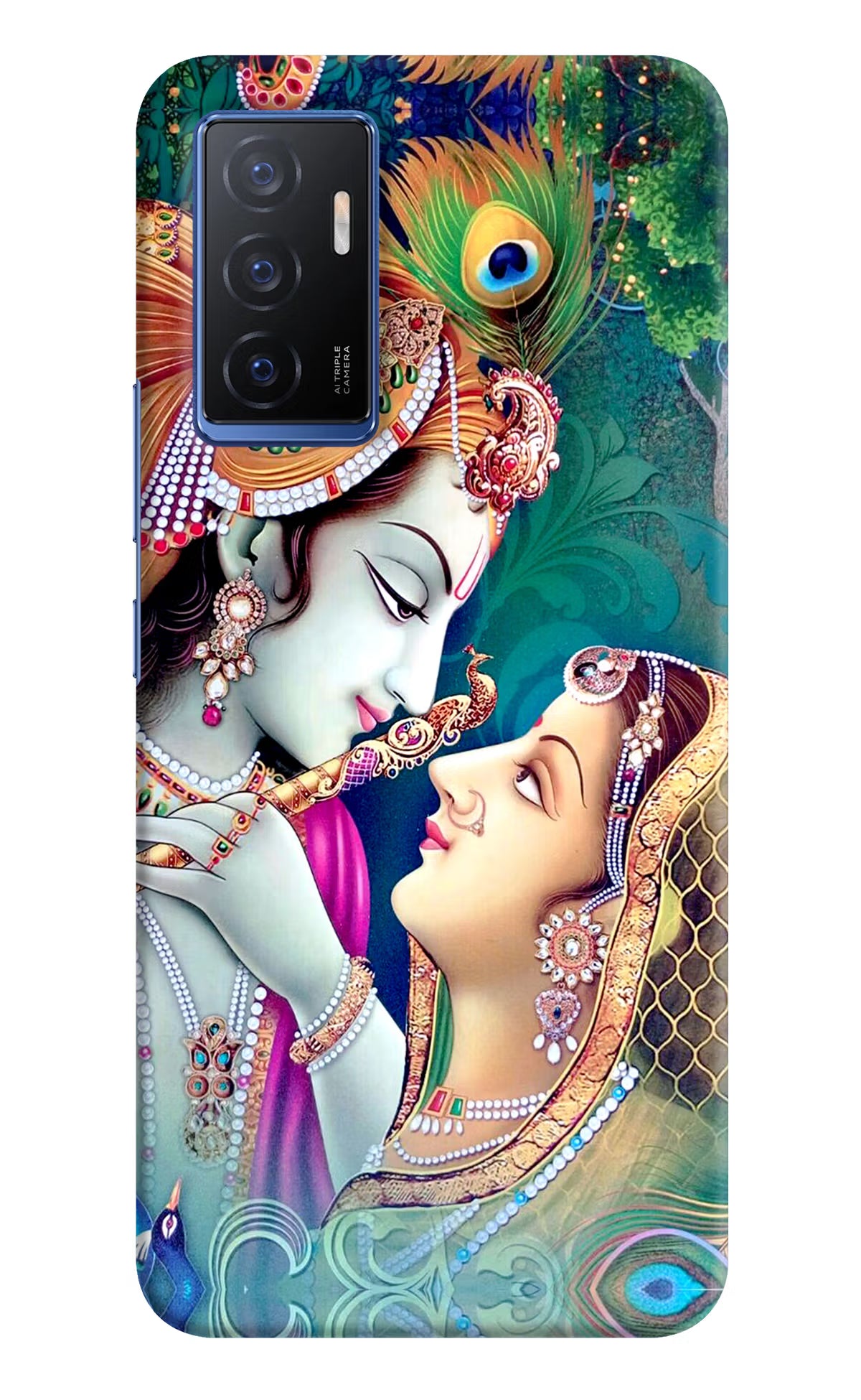 Lord Radha Krishna Vivo V23E 5G Hard Case Back Cover by Casekaro