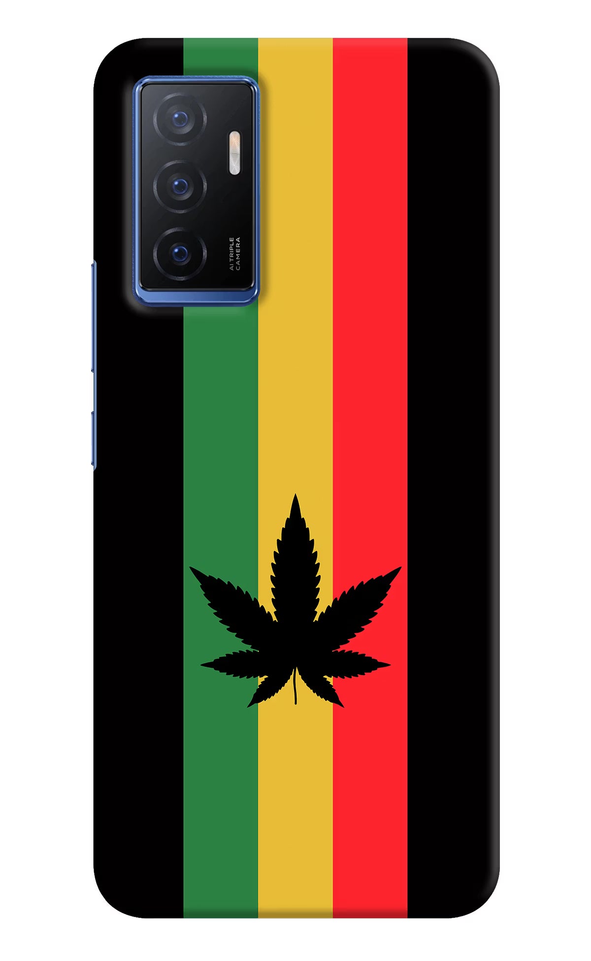 Weed Flag Vivo V23E 5G Hard Case Back Cover by Casekaro