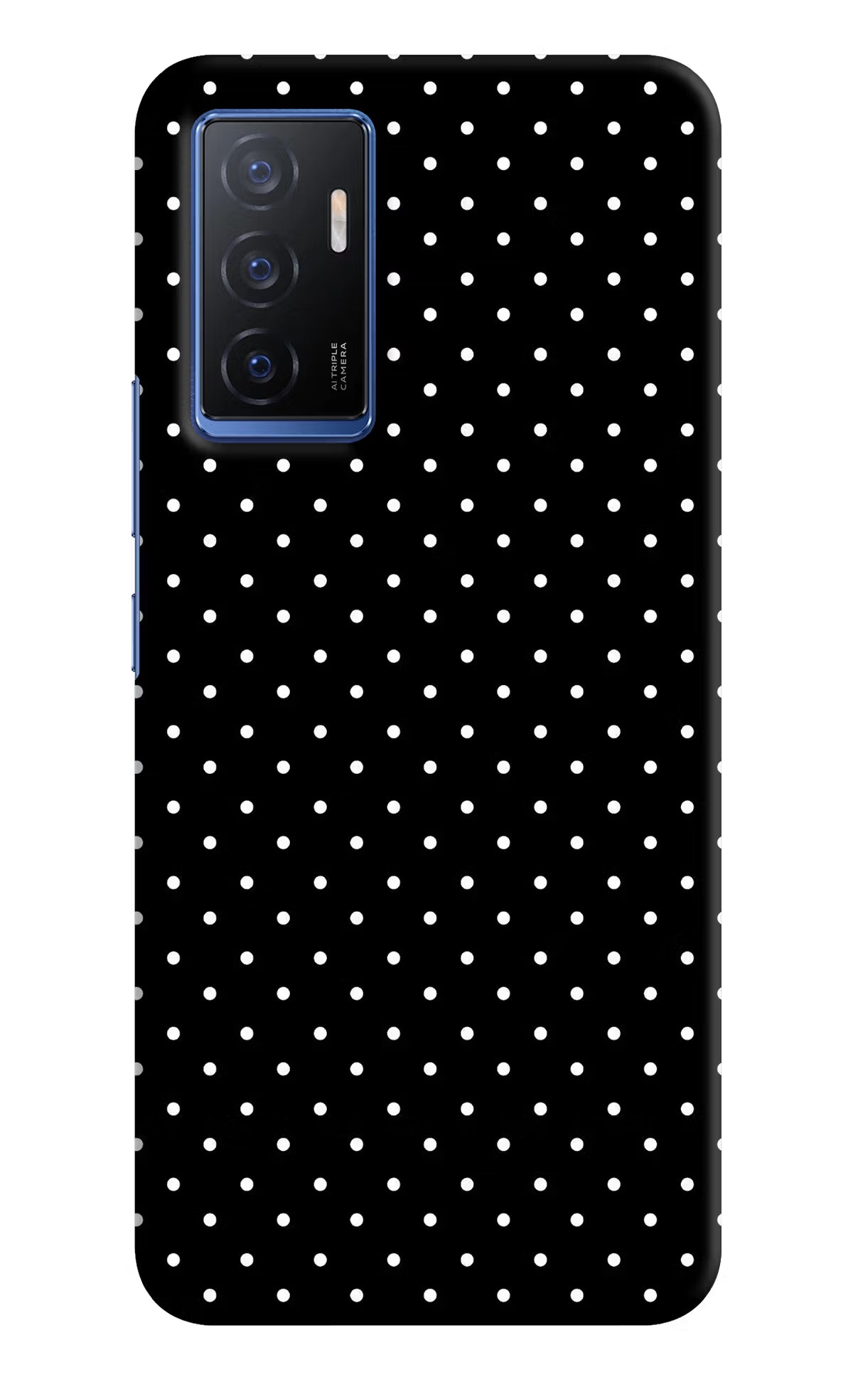 White Dots Vivo V23E 5G Hard Case Back Cover by Casekaro
