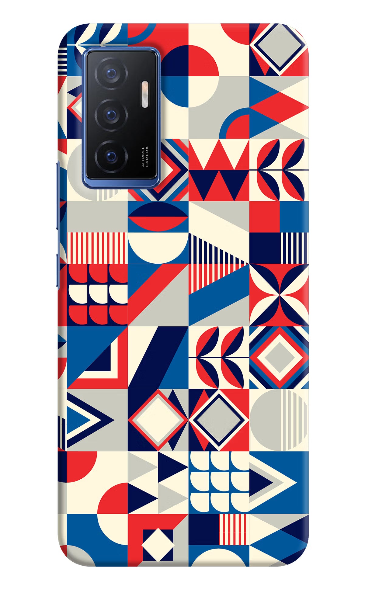 Colorful Pattern Vivo V23E 5G Hard Case Back Cover by Casekaro