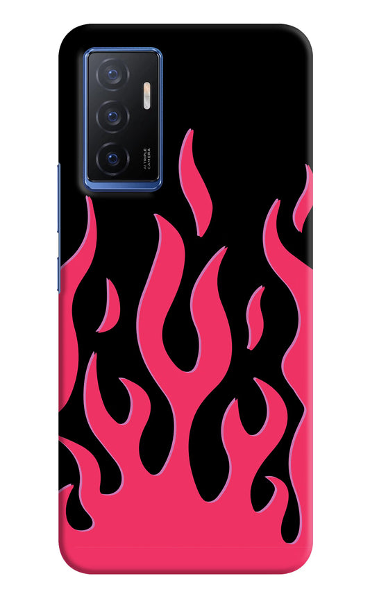 Fire Flames Vivo V23E 5G Hard Case Back Cover by Casekaro
