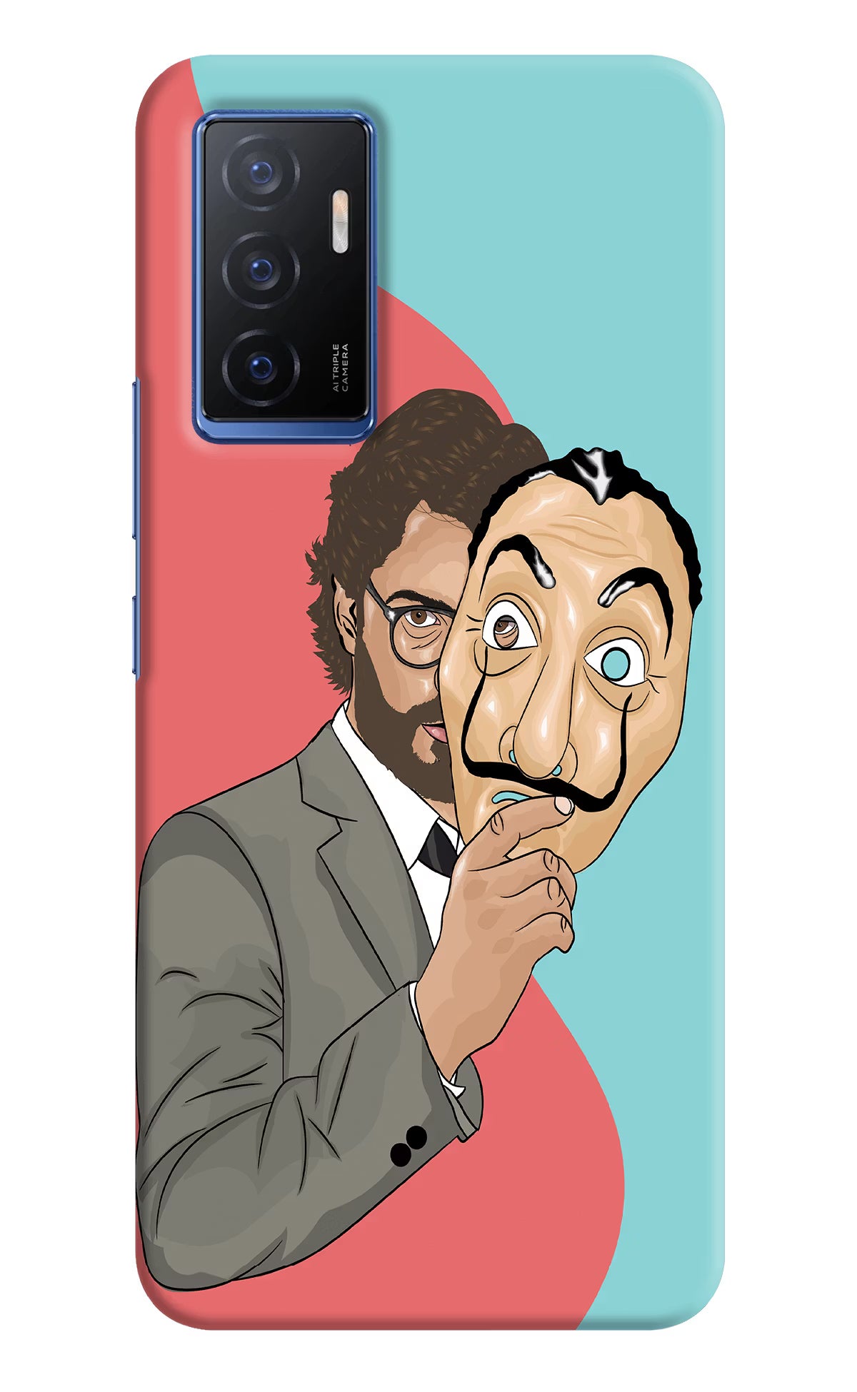Professor Vivo V23E 5G Hard Case Back Cover by Casekaro