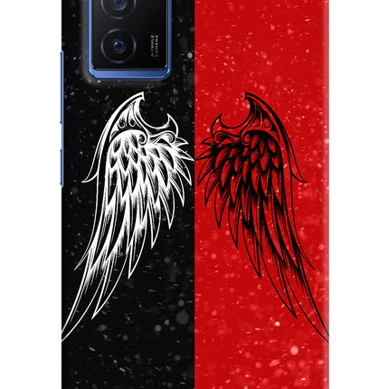 Wings Vivo V23E 5G Hard Case Back Cover by Casekaro