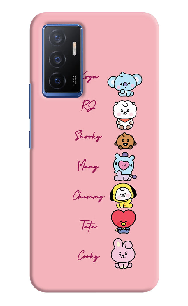 BTS names Vivo V23E 5G Hard Case Back Cover by Casekaro