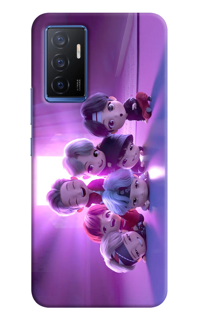 BTS Chibi Vivo V23E 5G Hard Case Back Cover by Casekaro