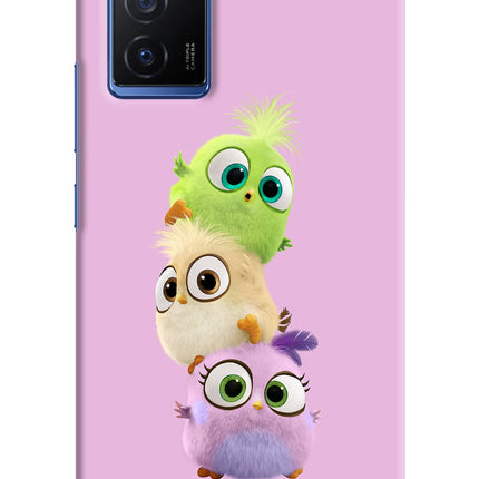 Cute Little Birds Vivo V23E 5G Hard Case Back Cover by Casekaro