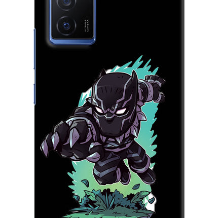 Black Panther Vivo V23E 5G Hard Case Back Cover by Casekaro