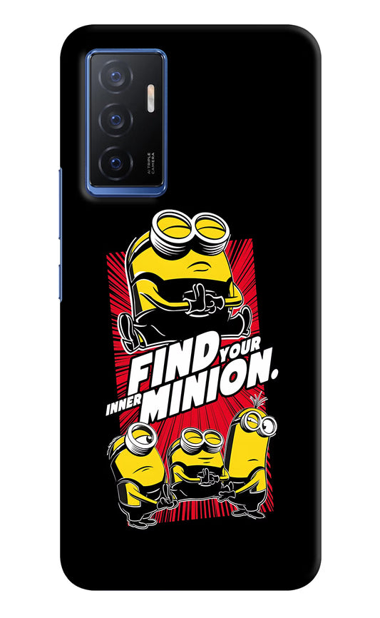 Find your inner Minion Vivo V23E 5G Hard Case Back Cover by Casekaro