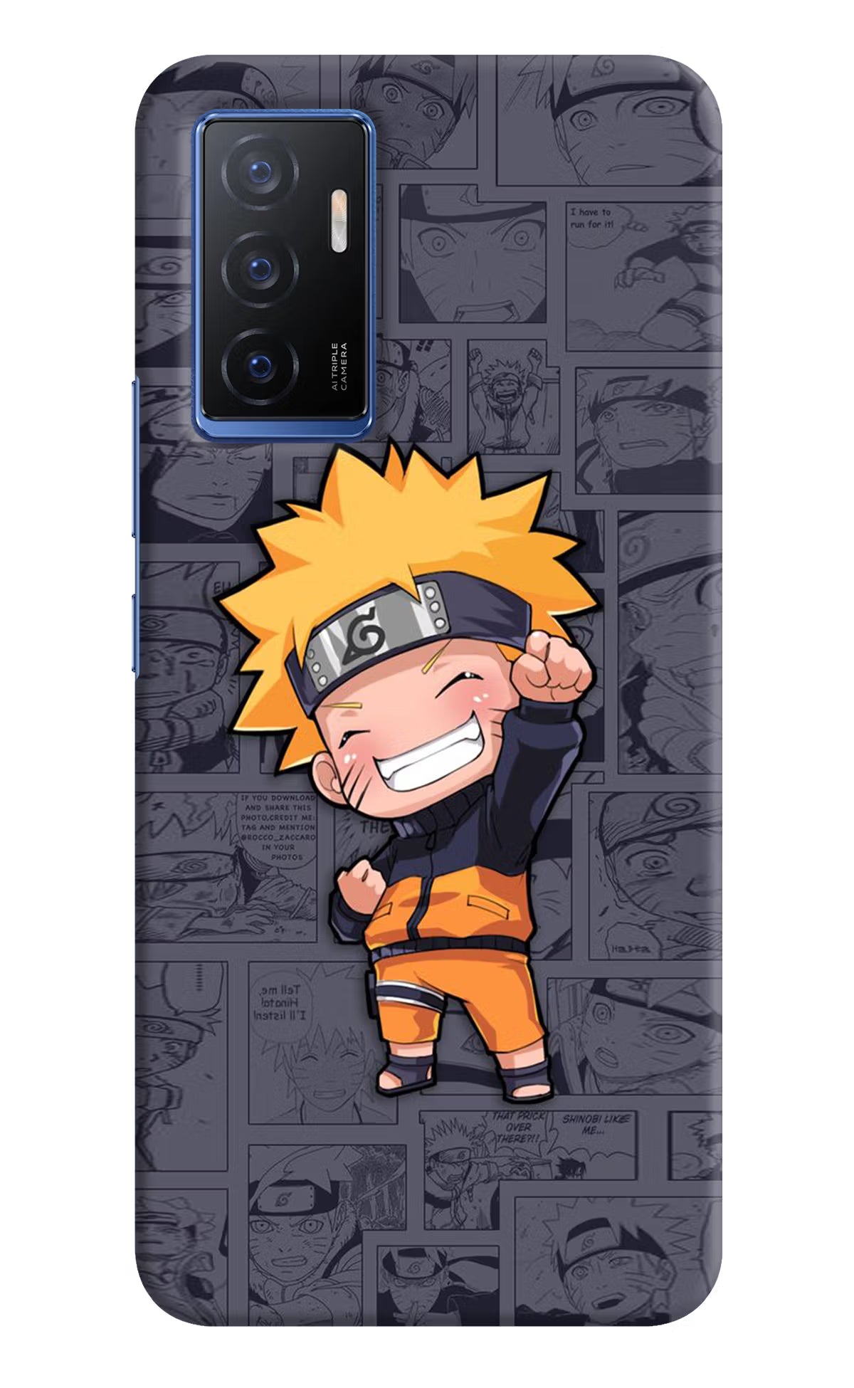 Chota Naruto Vivo V23E 5G Hard Case Back Cover by Casekaro