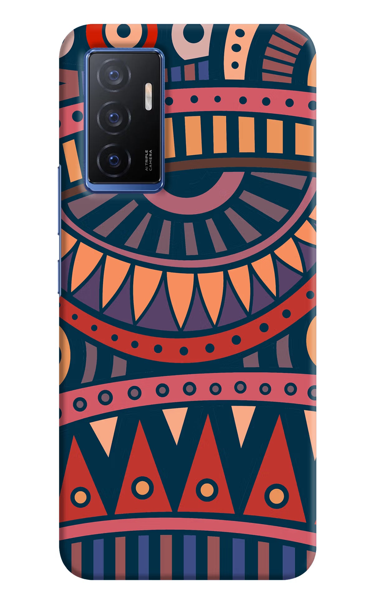 African Culture Design Vivo V23E 5G Hard Case Back Cover by Casekaro
