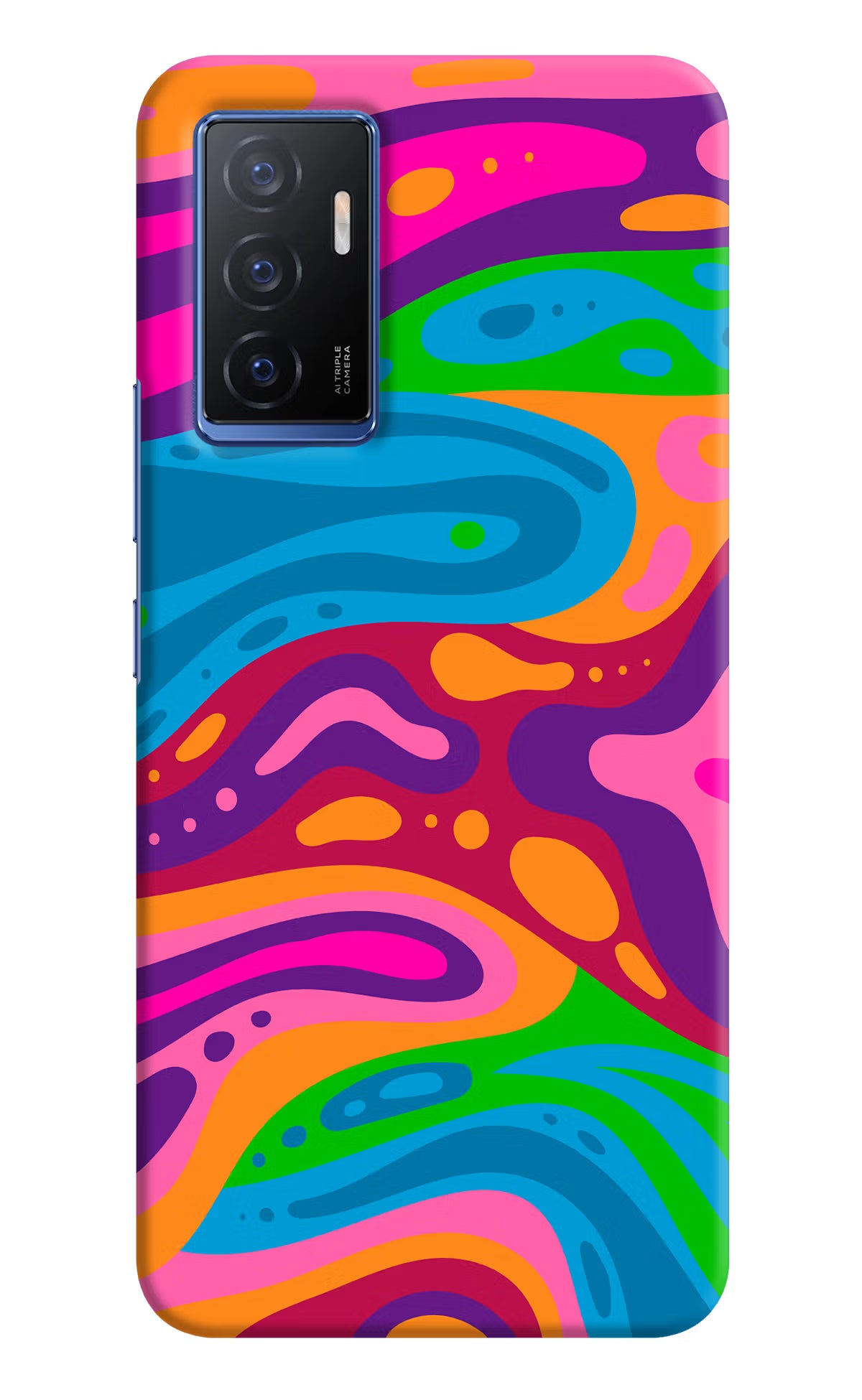 Trippy Pattern Vivo V23E 5G Hard Case Back Cover by Casekaro