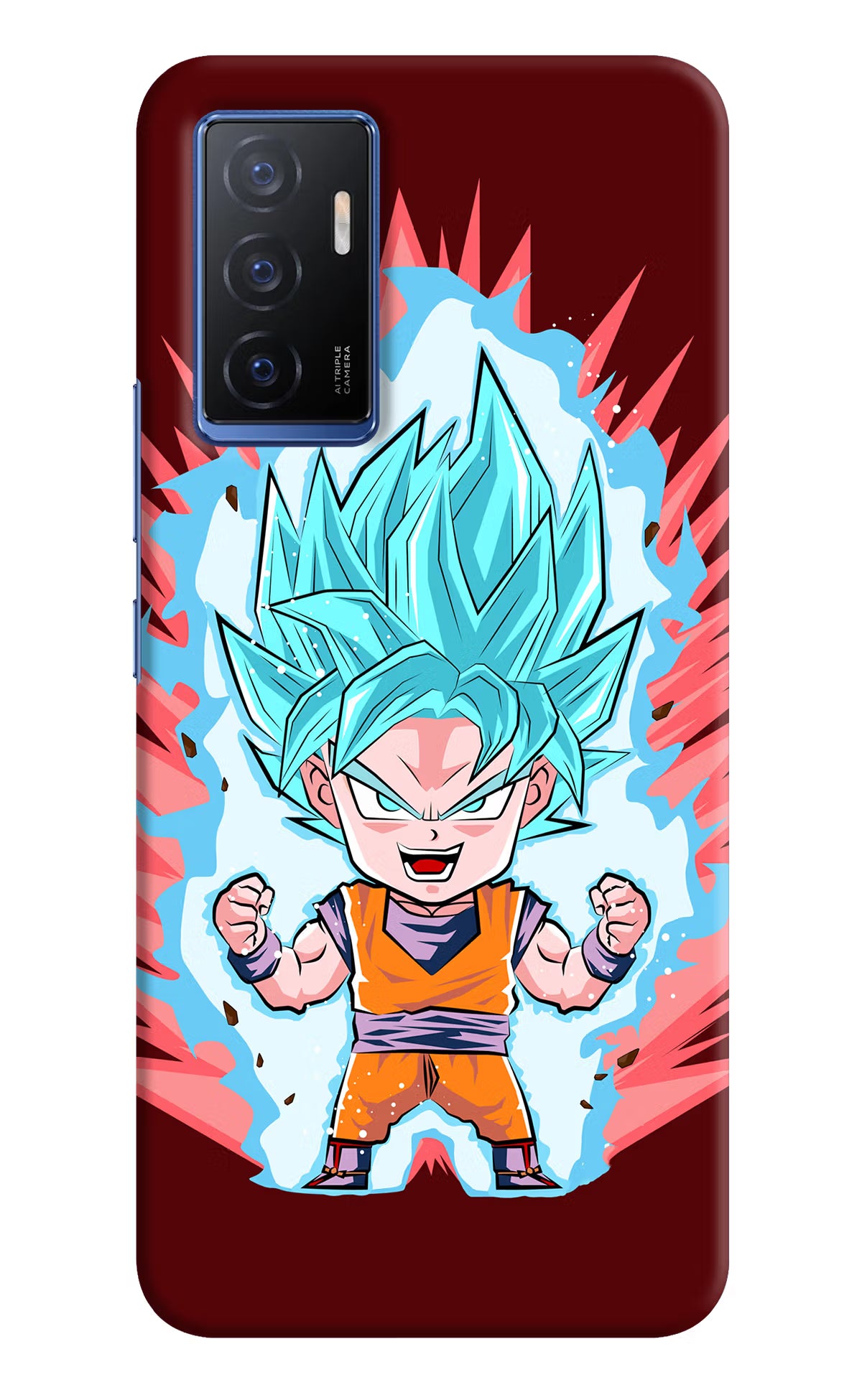 Goku Little Vivo V23E 5G Hard Case Back Cover by Casekaro