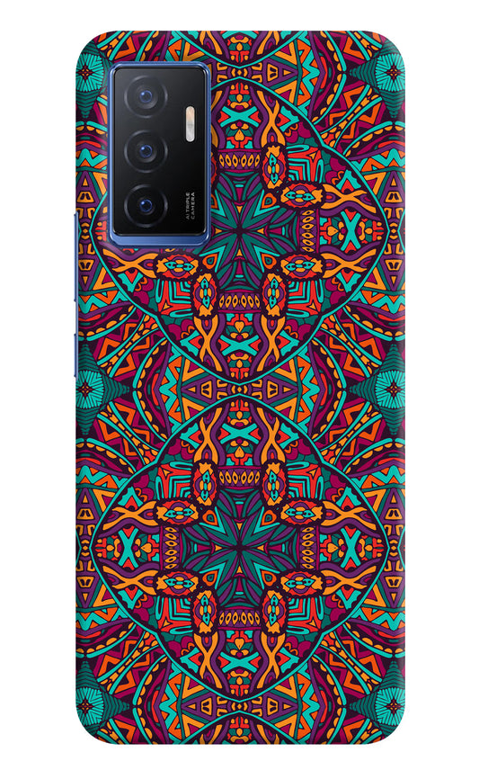 Colour Mandala Vivo V23E 5G Hard Case Back Cover by Casekaro