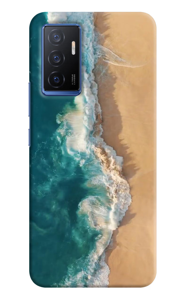 Ocean Beach Vivo V23E 5G Hard Case Back Cover by Casekaro