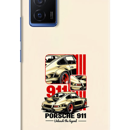 Classic Porsche 911 Vivo V23E 5G Hard Case Back Cover by Casekaro
