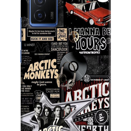 Arctic Monkeys Vivo V23E 5G Hard Case Back Cover by Casekaro