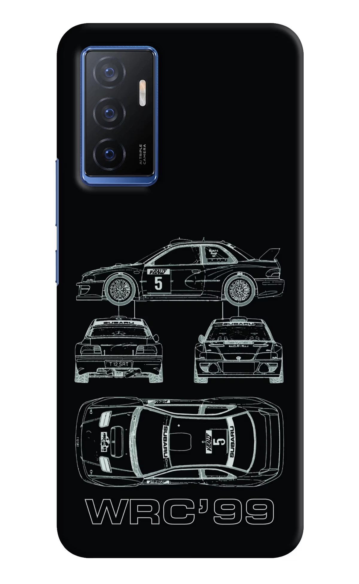 WRC'99 Vivo V23E 5G Hard Case Back Cover by Casekaro