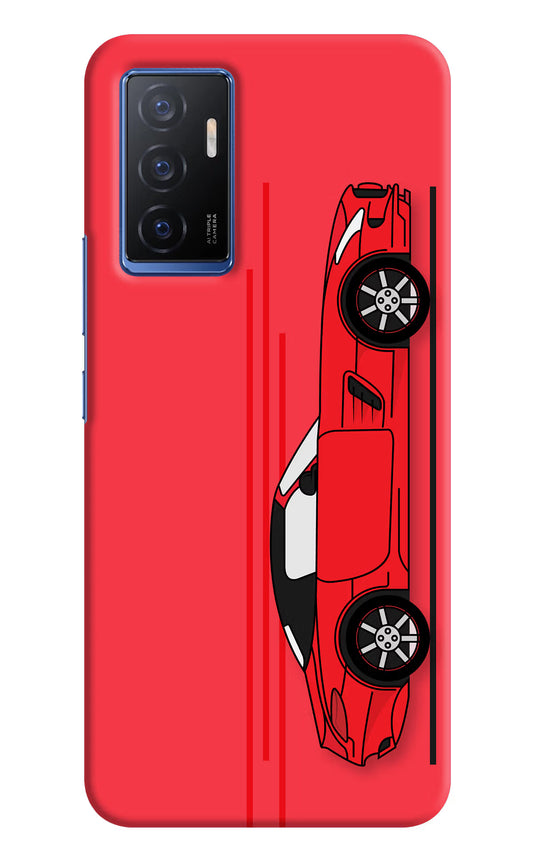 Red Velocity Vivo V23E 5G Hard Case Back Cover by Casekaro