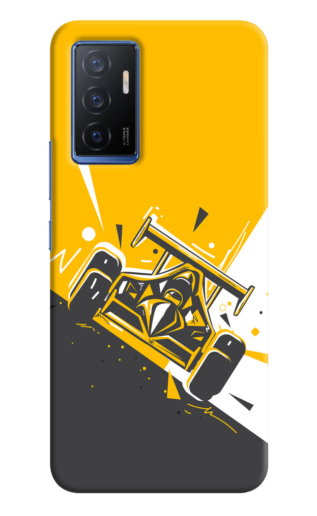 Track King Vivo V23E 5G Hard Case Back Cover by Casekaro