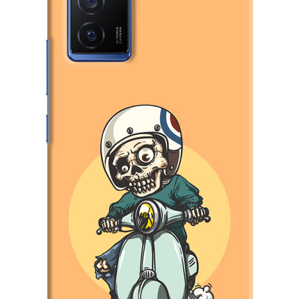 Undead Biker Vivo V23E 5G Hard Case Back Cover by Casekaro