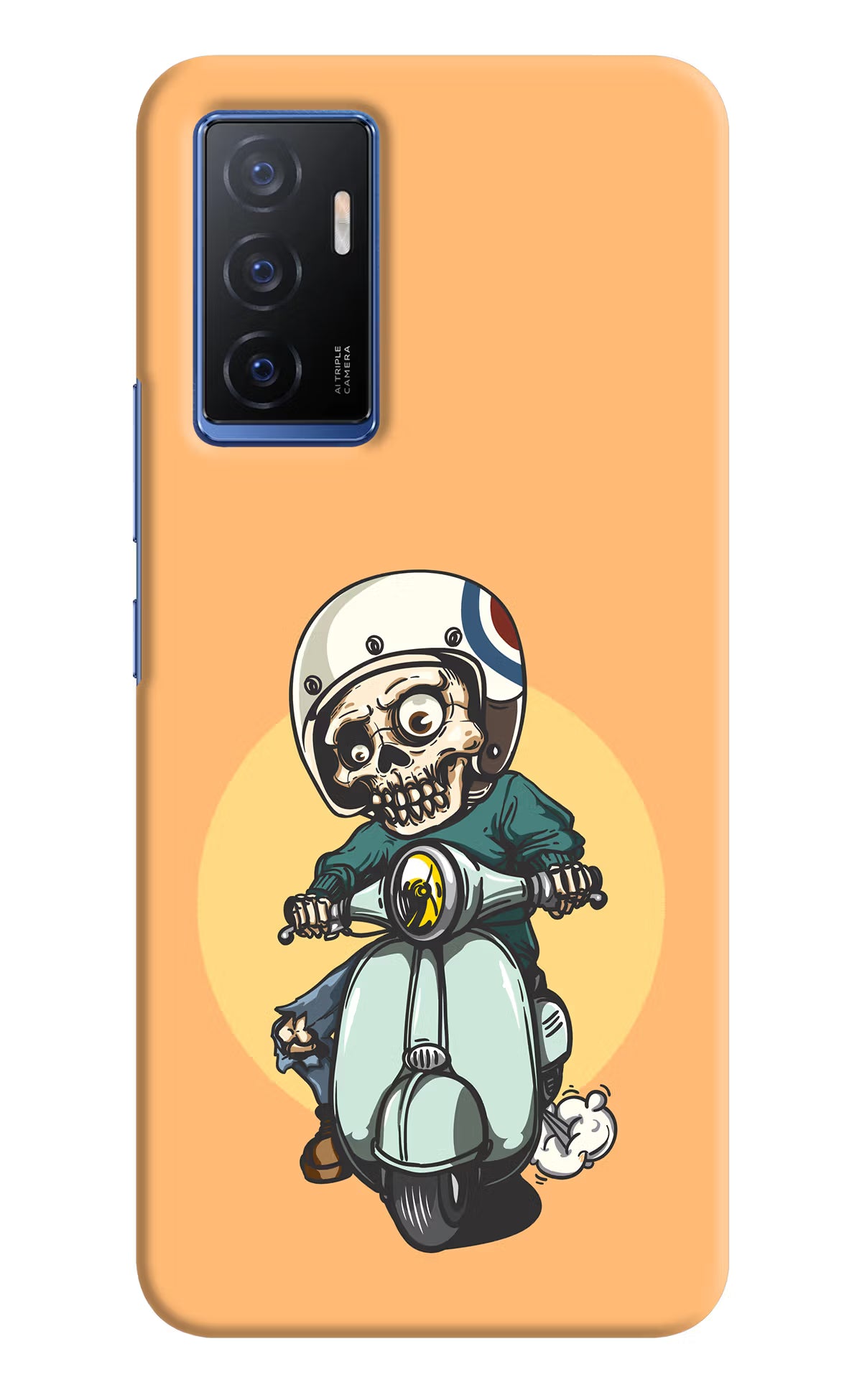 Undead Biker Vivo V23E 5G Hard Case Back Cover by Casekaro