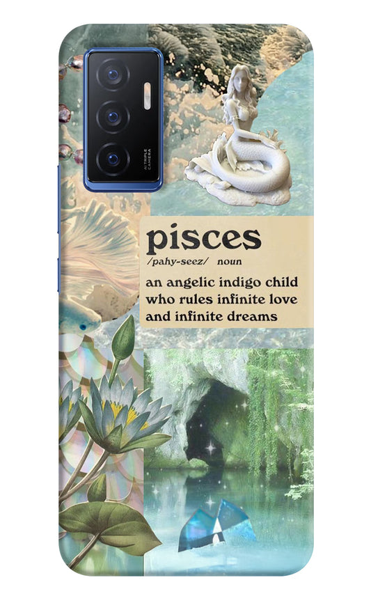Pisces Zodiac Vivo V23E 5G Hard Case Back Cover by Casekaro