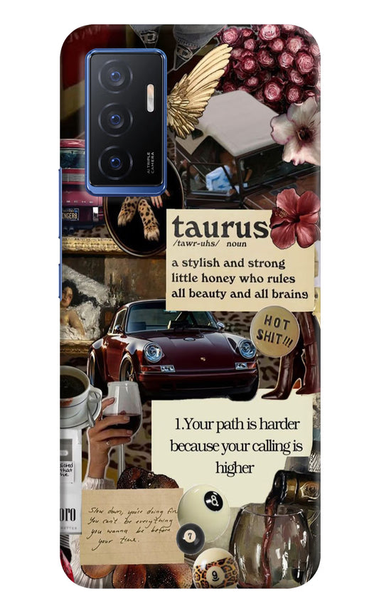 Taurus Zodiac Vivo V23E 5G Hard Case Back Cover by Casekaro