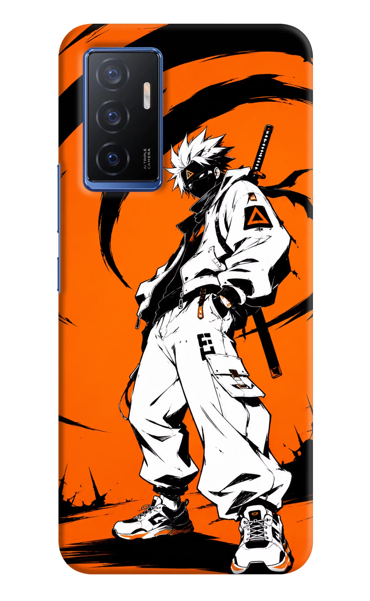Street Samurai  Vivo V23E 5G Hard Case Back Cover by Casekaro