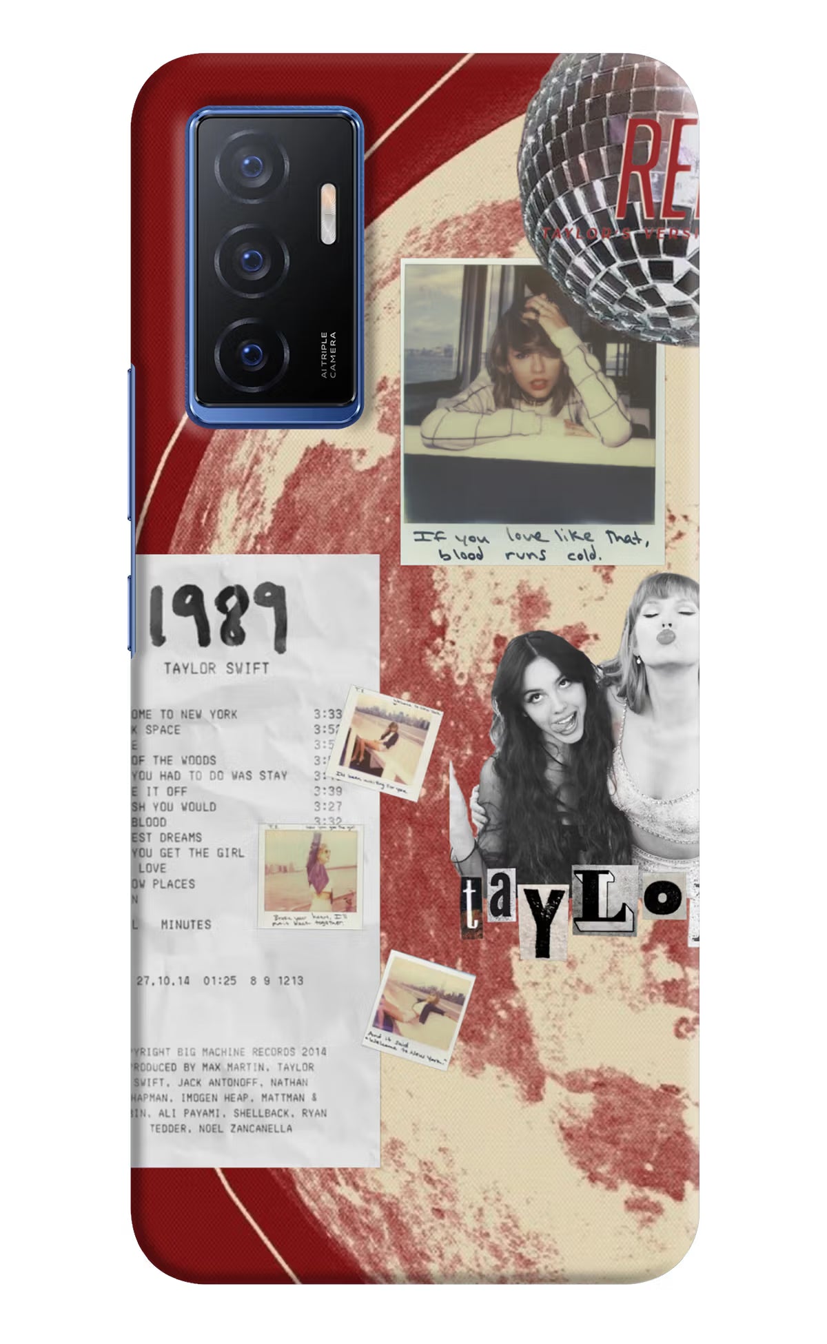 Taylor Swift Vivo V23E 5G Back Cover