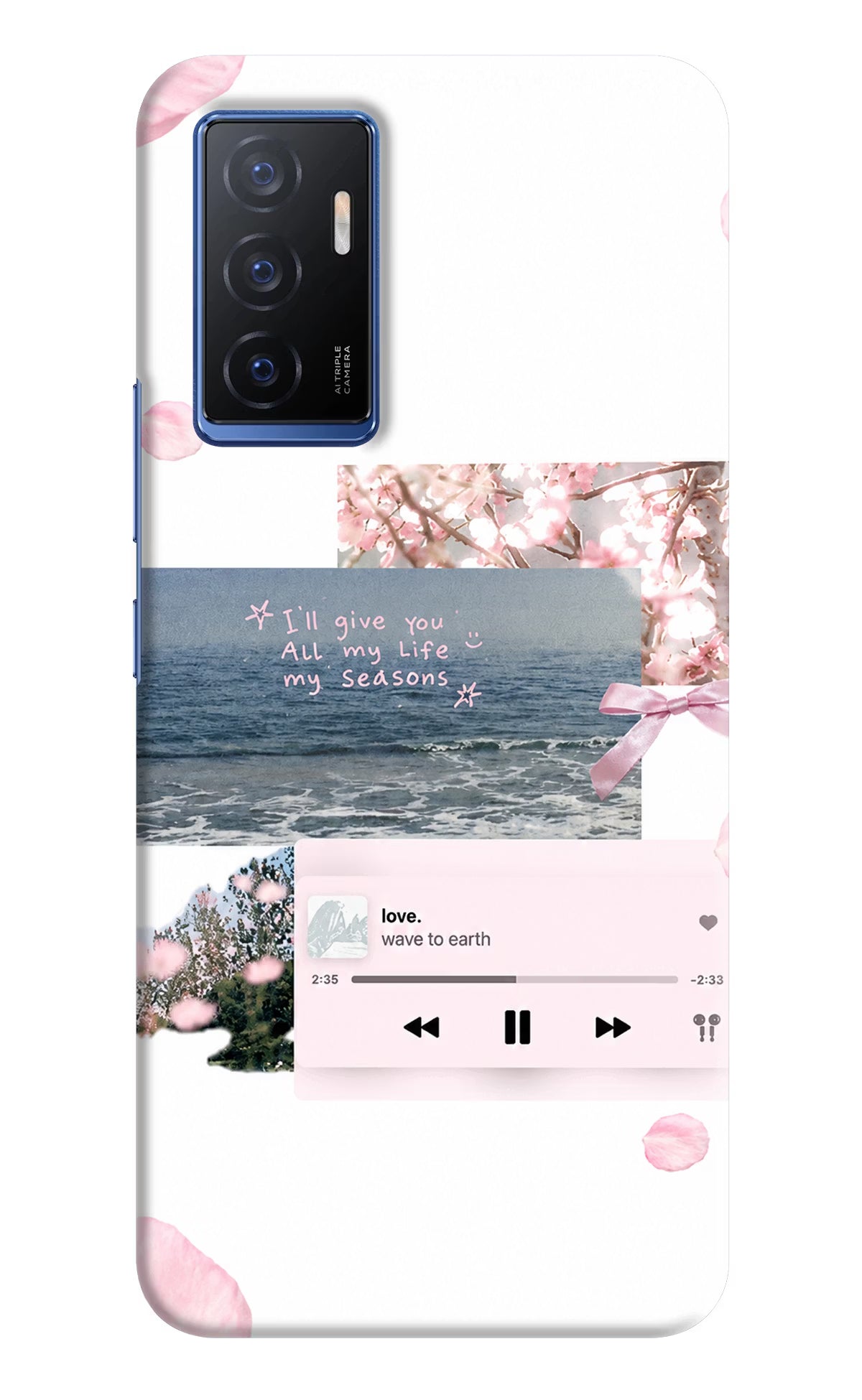 Wave to earth Vivo V23E 5G Back Cover