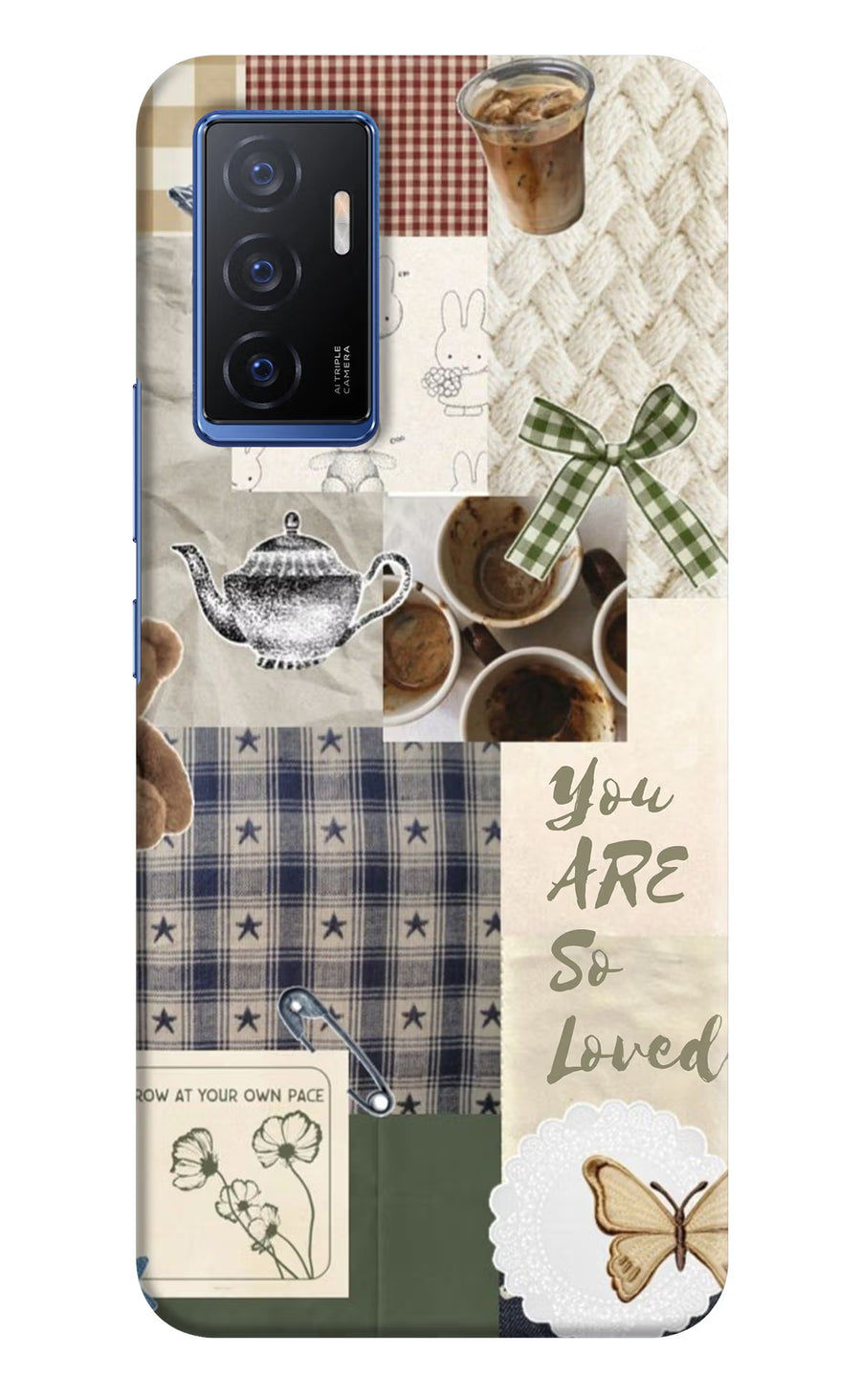 Cookie Vivo V23E 5G Back Cover, Hard case
