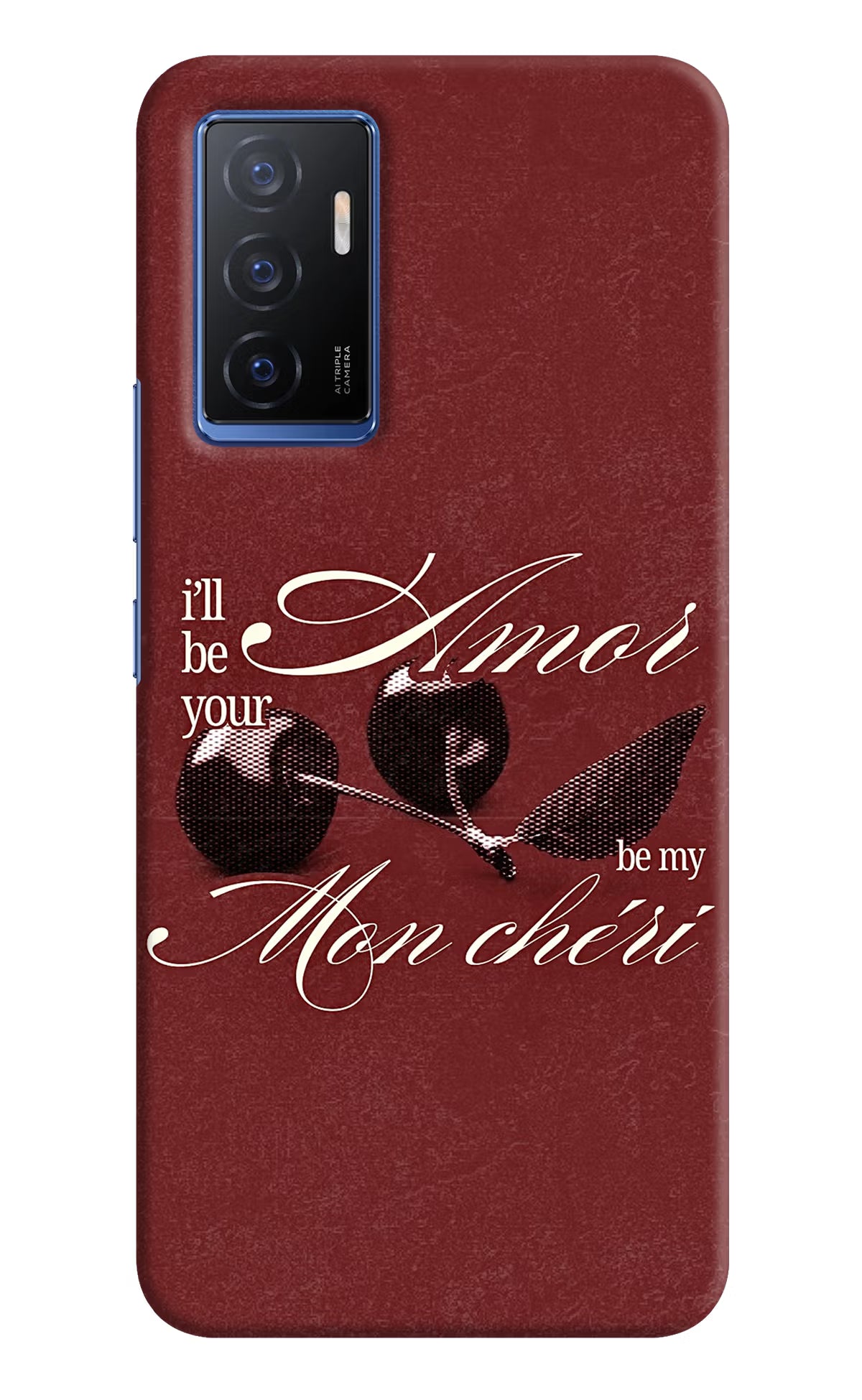Velvet Cherry Vivo V23E 5G Back Cover
