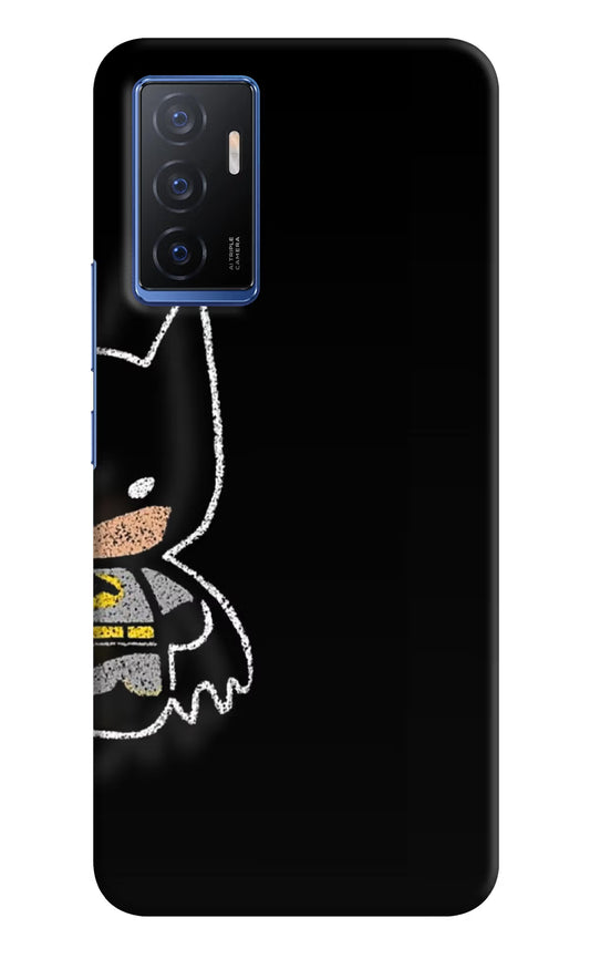 Bat Kitty Vivo V23E 5G Hard Case Back Cover by Casekaro