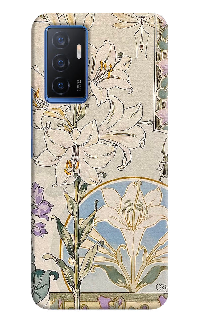 White Lily Vivo V23E 5G Hard Case Back Cover by Casekaro