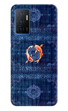 Koi Blue Vivo V23E 5G Hard Case Back Cover by Casekaro