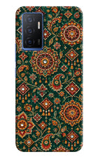 Green Pataka Vivo V23E 5G Hard Case Back Cover by Casekaro