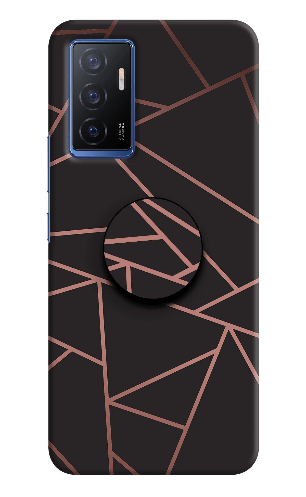 Geometric Pattern Vivo V23E 5G Pop Case by Casekaro