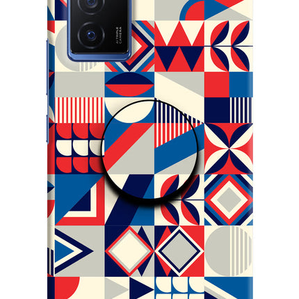 Colorful Pattern Vivo V23E 5G Pop Case by Casekaro