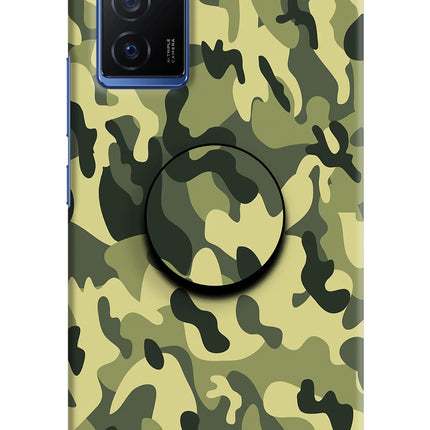 Camouflage Vivo V23E 5G Pop Case by Casekaro
