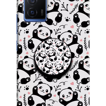 Cute Panda Vivo V23E 5G Pop Case by Casekaro